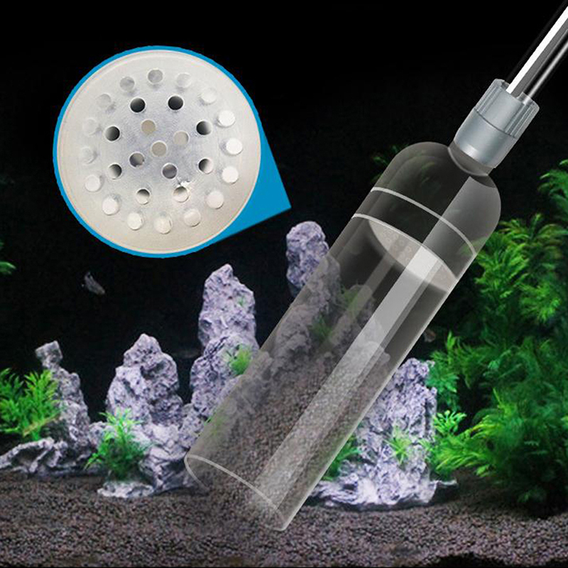 Planted Aquarium Tools - 1Pc Semi-automatico Acquario Pulito Aspirapolvere Cambio