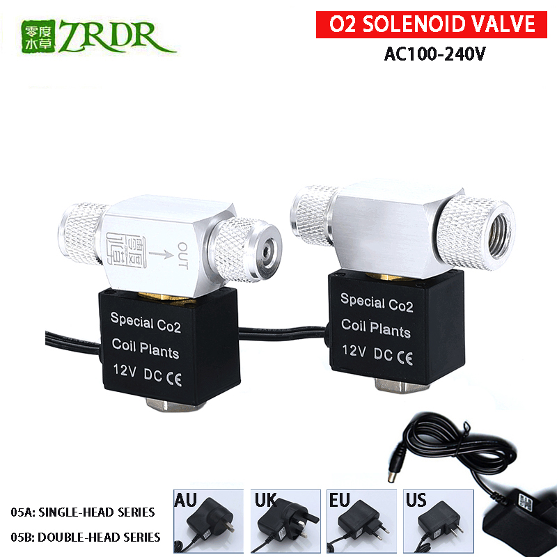 Planted Aquarium Accessories - ZRDR Acquario Co2 Elettrovalvola Regolatore 110