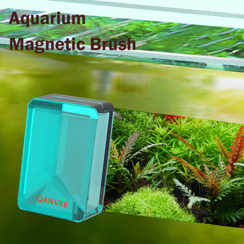Planted Aquarium Tools - Qanvee acquario spazzola magnetica strumenti per