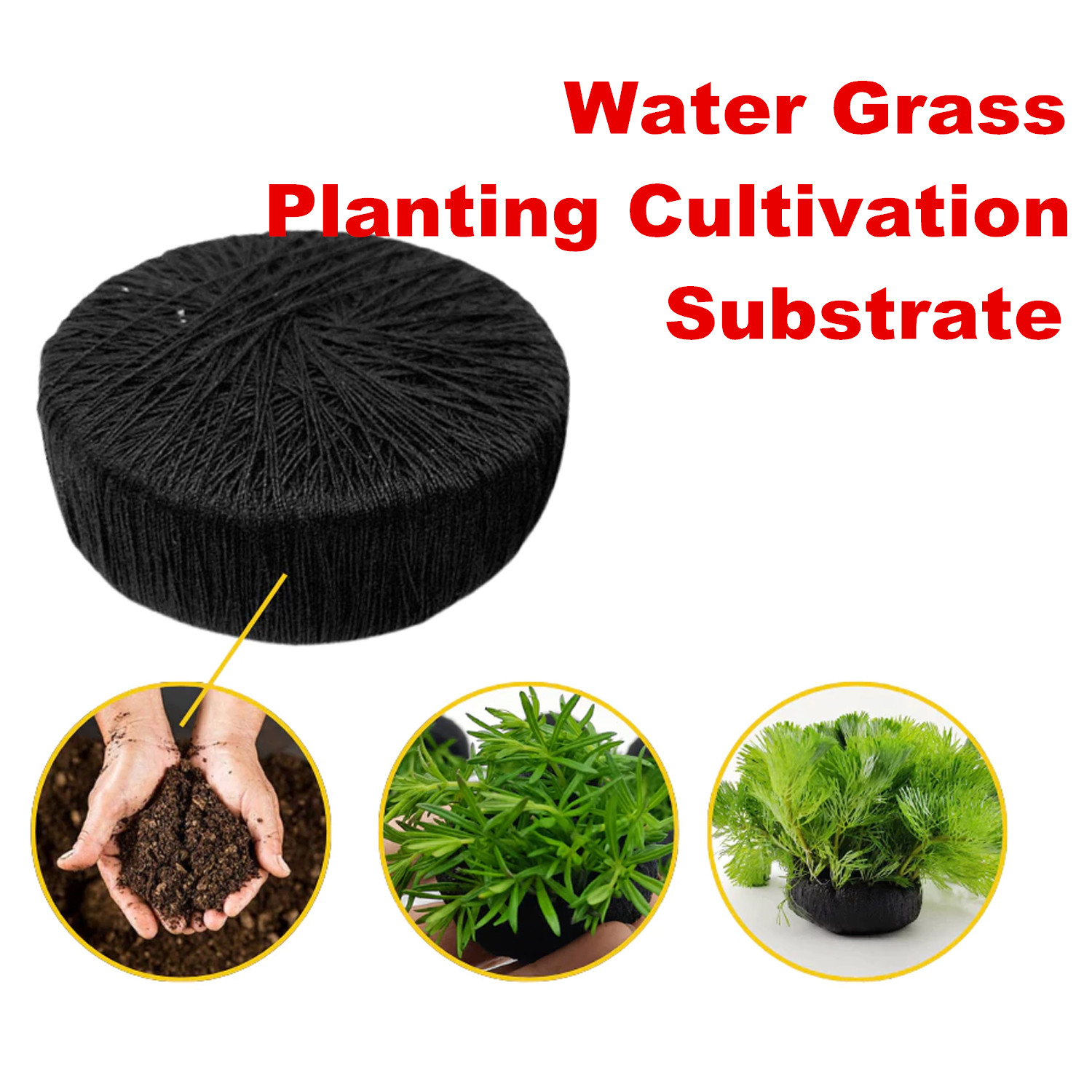 Aquasoil Substrate - Decorazione dell'acquario Acqua Erba Piantare Coltivazione