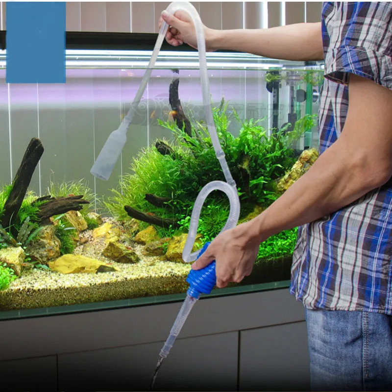 Planted Aquarium Tools - Aspiratore a sifone per acquario, pulitore
