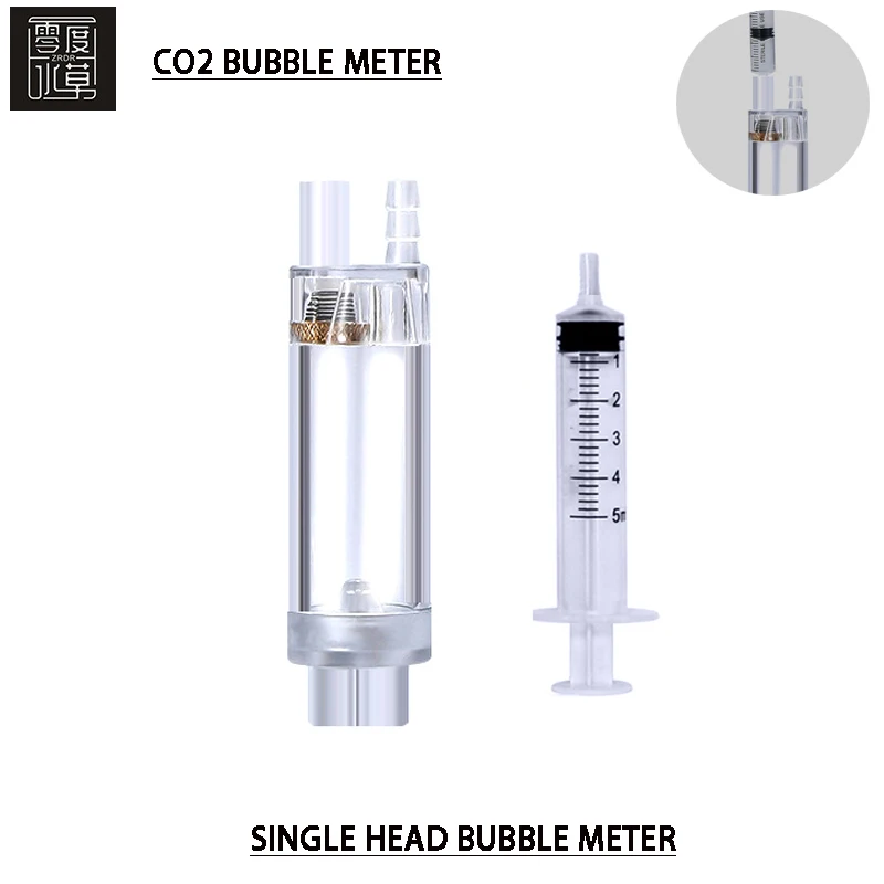 Planted Aquarium Accessories - Contatore di Bolle CO2 per Acquario,