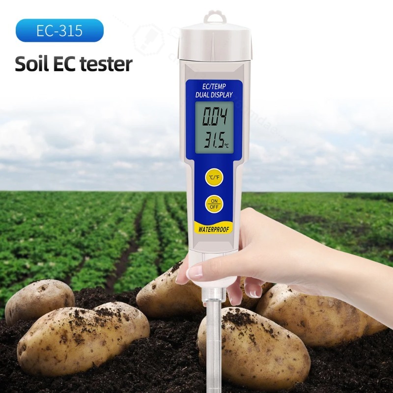 Aquarium Plant Lab - EC-315 Tester EC del Suolo 2