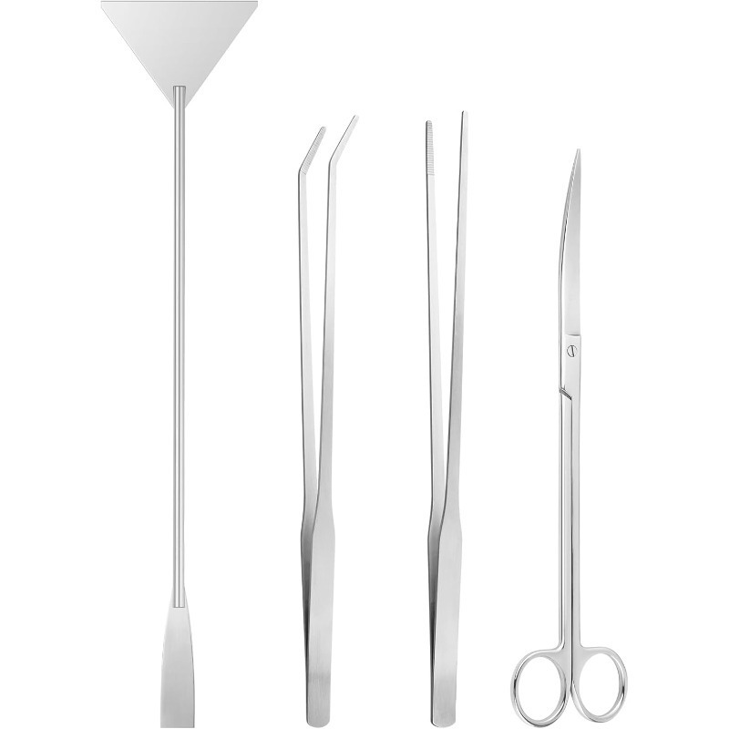 Aquarium Plant Utensils - Kit per Acquario e Terrario: Pinzette