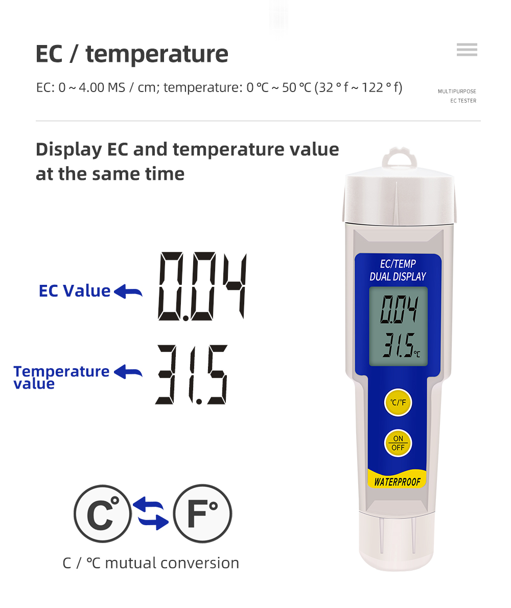 EC-315 Tester EC per terreno 2 - Aquarium Plant Lab recensione e prezzo